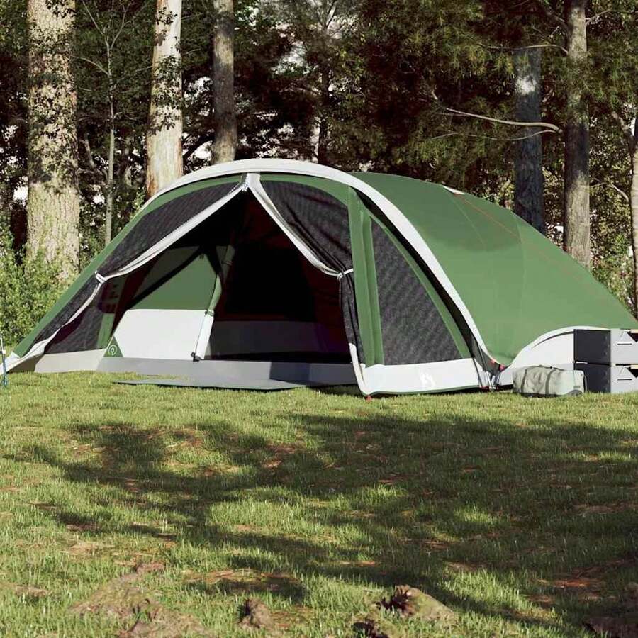 vidaXL Camping Tents - 綠色 - 查看 1