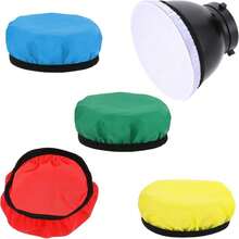 Photography Light Soft White Diffuser Cloth For 7" 180mm Standard Studio Strobe Reflector - Multicolor - View 4
