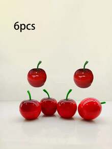 Hũ kem mỹ phẩm vị anh đào 8g, hộp đựng mẫu mỹ phẩm nhỏ, hộp du lịch có thể tái sử dụng, thích hợp đựng son môi, kem dưỡng da mặt và các mẫu mỹ phẩm. Hũ kín di động để đựng kem dưỡng mắt/kem dưỡng da mặt, mẫu thử tự làm. Những hộp nhựa du lịch có nắp vặn này thích hợp đựng sản phẩm chăm sóc da, kem dưỡng ẩm và sữa dưỡng thể. Vật dụng cần thiết khi đi du lịch, cũng thích hợp sử dụng hàng ngày tại nhà. Tinh tế và nhỏ gọn, dễ dàng mang theo. - Nhiều màu - Xem 14