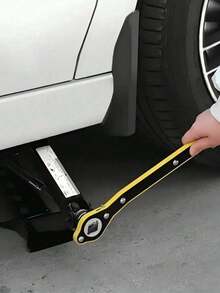 Llave de trinquete universal - Con ranura de doble propósito para facilitar la reparación y el mantenimiento de automóviles y neumáticos - Multicolor - Ver 6