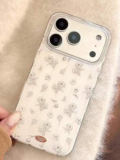 1 PC, Ins Style Restoring Ancient Ways Is Temperamental Tenderness Floral Applies To Iphone17 Iphone17promax/Iphone16 Pro Max/Iphone15 Pro/Iphone14 Iphone13/12/11, Suitable For Family/Friends/Sister/Girlfriend On Valentine's Day Gift/Birthday Gift/Mother's Day Gift