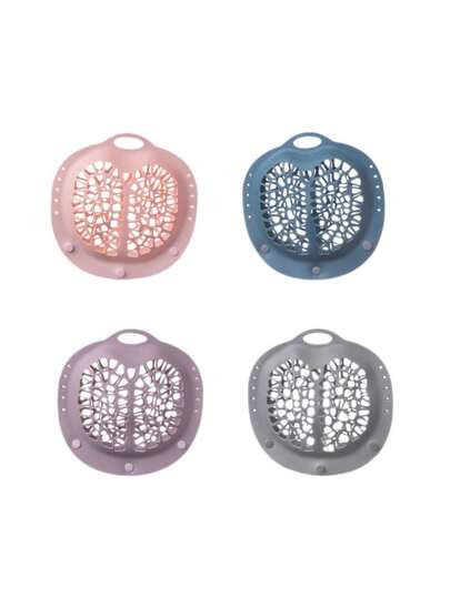 1pc Silicone Bra Laundry Bag, Suitable For Underwire And Wireless Bras, Fine Mesh Wash Bag With Zipper Closure, Ideal For Protecting Bras In Washing Machine And Dryer, Essential For Laundry, Holidays, Washing Machine, Travel