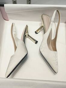 VIP.MRS.KING Women's Fashion High Heel Closed Toe Sandals - Apricot - View 8