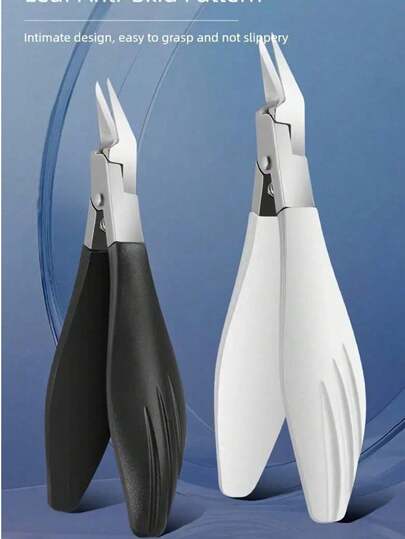 Juego profesional de cortaúñas para pedicura en el hogar - Incluye cortaúñas, cortaúñas para uñas encarnadas, recortador de uñas gruesas y cortador de bordes, diseño ergonómico de pico de águila, perfecto para manicura y pedicura en el hogar, fácil de usar y limpiar