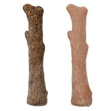 Dogwood Calming Dog Chew Toy Real-Wood Blend Moderate Chewers Medium 7.5" 2-Pack Natural And Hemp Flavors - 山茱萸舒緩精油 2 瓶裝 - 查看 7