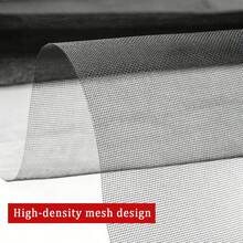 1pc Black DIY Trimable Anti-Mosquito Mesh Net, High Density Invisible Fly Proof Window Screen, Multi-Scene Applicable Anti-Insect & Bird Net - Mosquito Screen - View 4