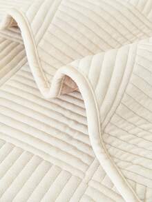 1pc Thick Plush Sofa Cover, Minimalist Modern Style Sofa Pad, All Season Use, Dust-Proof, Dirt-Resistant, Anti-Slip, Machine Washable, Pet-Friendly Sofa Protector, Suitable For Bedroom, Office, Living Room - White - View 8