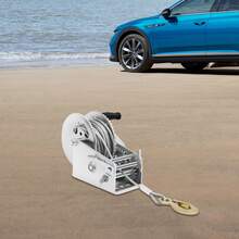 SHIOUCY Marine Winch - Silver - View 1