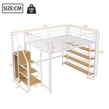 Bed Bases & Foundations - White + Metal + 140cm*200cm-1 - View 4
