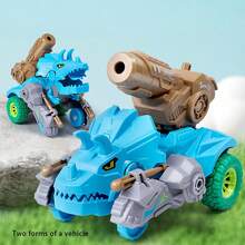 Dinosaur Transformation Launcher, Interesting Dinosaur Toy, Realistic Dinosaur Toy, Multi-Player Interactive Toy - Multicolor - View 17