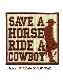 1PC Its A Cowgirl Thang Patch Western Country Aesthetic Embroidered Iron On - Multicolor - View 9