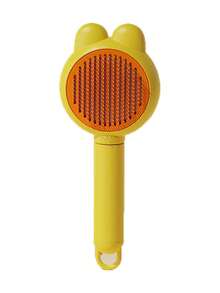 1支迷你动物兔毛刷，毛梳，解结按摩刷，宠物美容刷，适用于仓鼠、猫、狗，有助于去除松散毛发和梳理毛发。 - 彩色 - 查看 8