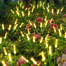 4/2/1Pack Outdoor Solar Lights - Bubble Pathway Lights, Featuring A Reed-Like Swaying Design, Solar-Powered, Suitable For Patio Decor, Walkway Decor, Garden Decor, And Holiday Decor. - Outdoor Solar Lights - View 5