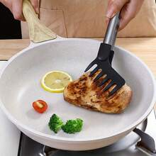 10-Inch Odorless Heat-Resistant Fruit & Vegetable Salad Tongs, Pasta Tongs, Food Clips, Salad Tongs, Spaghetti Strainer Tongs - View 5