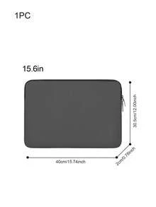 Applicable To Laptop Bag 11,13,14,15,15.6 Inch Laptop Case Soft Computer Bag Office Travel Bag - Grey - View 8