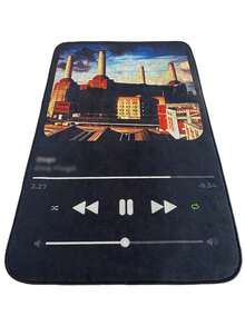 Custom Music Style Mat With Image And Text, Custom Name Doormat Room Decor, Bathroom Rugs, Kitchen Decor, Door Mat, Laundry Room Accessories - Multiple Sizes Available, Durable, Non-Slip, Machine Washable, Perfect For , Valentine's Day, Christmas, Halloween, Easter, Thanksgiving & More - Ideal For Homeo Wners, Renters, Students, Office Workers, Family Members, Gift For Someone Who Has Just Moved - Suitable For Home, Office, Garden, Dorm Decor, Laundry Room Accescories, Bathroom Rugs, Rugs For Pet Dog Cat - Multicolor - View 4