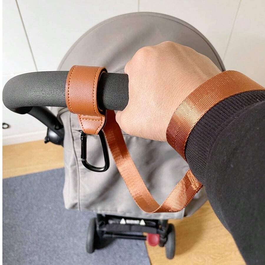 1pc Children Stroller Anti-Lost Wrist Strap, Stroller Safety Rope, Wheelchair Anti-Slip Wrist Strap With Hook To Hang Bag - Multicolor - View 1