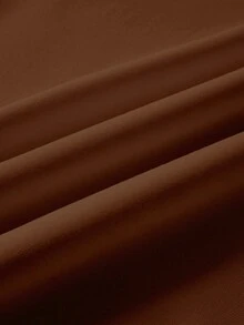 时尚百搭卡通印花连帽卫衣 - 咖啡棕 - 查看 6