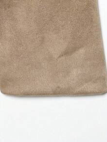 DEEKA Spring/Autumn New Casual Versatile Suede-Like Bomber Jacket For Women - Light Brown 1 - View 9