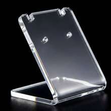 Bộ 3 giá đựng bông tai acrylic, giá trưng bày bông tai mini, giá đựng bông tai dạng đinh tán bằng nhựa, hình chữ L nhỏ. - Nhiều màu - Xem 8