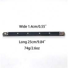 10个15.5-30厘米金属内袋框架配件包弹性弹簧扣 - L - 查看 12