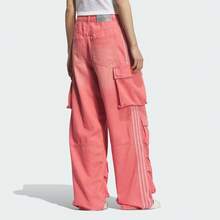 Adidas Originals Women's IH DENIM CARGO Jeans - Pink - View 3