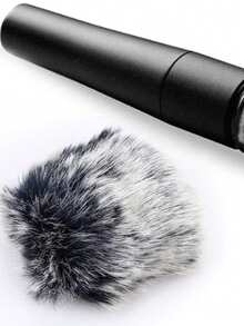 Filtro antipop de peluche para micrófono S M 57 - Parabrisas Deadcat personalizado y amortiguador de viento para micrófono dinámico de instrumento cardioide S M-57 - Unitalla - Ver 4