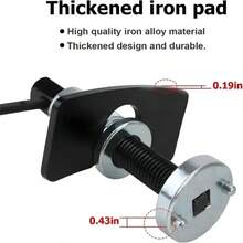 Universal Disc Brake Caliper Piston Rewind Tool Kit Auto Brake Repair Set - A - View 6
