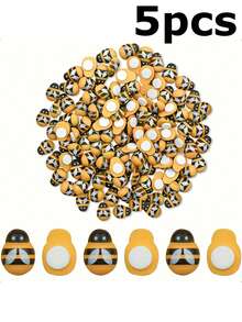 100/50/30 chiếc trang trí ong gỗ mini - Trang trí ong tự dính, màu trắng với cánh sọc đen, thích hợp cho sổ lưu niệm, tiệc tùng, vòng hoa nhà cửa, các dự án DIY và trang trí tiệc, thiết kế ong cổ điển, chất liệu gỗ | Trang trí ong | Trang trí phòng | Trang trí phòng ngủ | Trang trí nhà cửa | Trang trí tường | Trang trí sân vườn, Quà tặng cho nữ, Quà tặng cho nam, Quà tặng cho bạn bè - Giấy tự dính hình con ong - Xem 13