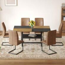 Dining Table & Chair Sets - Khaki - View 3