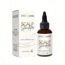 BASK AND LATHER Scalp Stimulator - Lightweight Rosemary & Mint Blend For Thicker, Fuller Hair, Alopecia Support & Hair Regrowth - 1瓶 - 查看 1