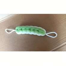 Unisex Exfoliating Bath Towel, Loofah Sponge, Bathing Ball, Shower Scrubber, Thick Mesh Shower Pouf, Durable Back Scrubber - Bath Strip - View 8