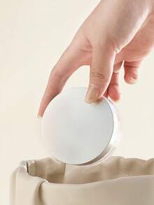 1 pieza Recipiente reutilizable vacío para polvo suelto con esponja, estuche para borla de polvo cosmético, tamizador, envases cosméticos, estuche portátil para polvo suelto - Multicolor - Ver 4