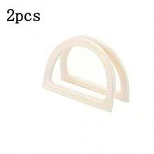 1pc/2pcs/10pcs Bag Handle Replacement Accessories, 5 Colors, 2 Pieces Per Color, Multi-Color Multi-Function, Suitable For Handmade Beach Bags, Crochet Handbags, DIY Handbag Making, Bag Handles, Resin Handles - Multicolor - View 14