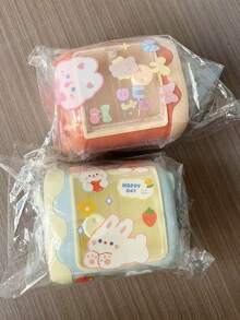 1个多功能可爱猪鼻子笔筒，办公桌收纳盒，大容量储物桶，返校礼物，附赠随机颜色贴纸 办公桌配件 桌面配件 办公用品 办公装饰 办公桌配件 桌面配件 办公配件 - 長方形 - 查看 9