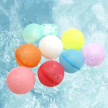 Magnetic Silicone Water Balls, Self-Closing Magnetic Water Balls For Water Games - Multicolor - View 8
