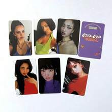 2026 KATSEVE 猫咪日历卡、节日贺卡、MO0&MAD 艺人纪念版 KPOP 鹿产业周边 LOMO 卡、全息收藏卡、贴纸、双面高清照片卡、书签 - 彩色 - 查看 4