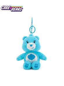 CARE BEARS 爱心熊毛绒钥匙扣套装，可爱钥匙扣，包包挂饰和钱包配件，可爱小熊钥匙扣，包包挂饰，礼物，钥匙圈手提包，单肩包，耳机盒，吊坠，个性化汽车包，钥匙挂钩，完美的手提包、单肩包和车钥匙配件 | 可爱卡通动物设计 | 理想的生日礼物，圣诞礼物 - 彩色 - 查看 19