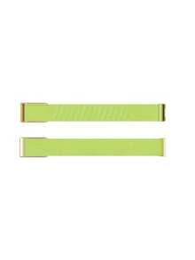 Correa de reloj trenzada de lujo súper 5.0 - Apta para 5.0/MG - Compatible con ECG, accesorio de alta calidad para dispositivos portátiles de salud y acondicionamiento físico - Metal premium - Verde Lima - Ver 4