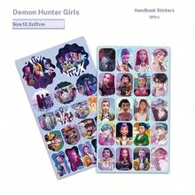 Hasbro Set de 12 pegatinas de grupos de chicas y bandas de chicos K-POP, calcomanías DIY - Multicolor - Ver 6