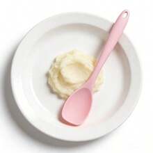 Silicone Spatula Spoon Set, Heat Resistant Rubber Spoonula, Seamless Non-Stick Flexible Scrapers For Baking/Cooking Mixing Tool, Dishwasher Kitchen Utensils (Red/Pink/Orange/Blue) - [2/4 Packs] Available - Orange - View 9