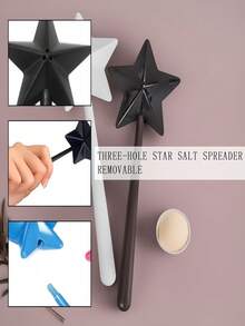 These Magical Seasoning Sticks, Star-Shaped Salt And Pepper Seasoning Sticks, Are Convenient To Use, Fun, Durable, Portable, And Very Suitable For Cooking. They Can Also Make A Thoughtful Gift. These Seasoning Sticks Can Enhance Your Kitchen Experience And Add Fun To Your Daily Life And Birthday Celebrations. - Pink - View 4