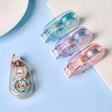 4/2/1pcs Acid & Alkali Resistant Durable Double-Sided Clear Adhesive Tape, Suitable For Handicrafts And Photo Album Making, Applicable To Plastic Surfaces - Sets - View 5