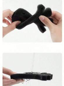 Éponge de nettoyage pour animaux de compagnie réutilisable, convient pour la lessive, outil de nettoyage efficace, absorbe les poils et les débris, facile à nettoyer, réutilisable, idéal pour les propriétaires d'animaux de compagnie et les jours de lessive, disponible en plusieurs quantités - Multicolore - Voir 10