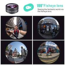 Lensa Telefoto Jarak Jauh 18X untuk Smartphone, Termasuk Lensa Fisheye + Sudut Lebar + Makro, Cocok untuk Berkemah dan Mendaki di Luar Ruangan, Kompatibel dengan Apple, Android, dan Smartphone Lainnya, Perlengkapan Fotografi Kreatif - Kit lensa telefoto ponsel - View 5