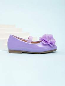 Zapatos planos para niños - Morado - Ver 3