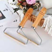 2pcs Lint Remover Clothes Smoothing Tool, Alloy Lint Brush For Sweaters, Wool Coats, Dry Cleaning - Lint Roller - View 1