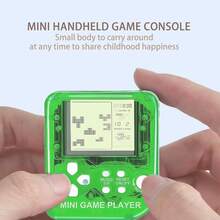 26-In-1 Mini Handheld Game Console, Multi-Color, Children's Video Game Party Favors, Kids Boys Birthday Game Machine Keychain, Game Party Gifts, Classroom Prizes - Multicolor - View 6