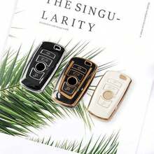 TPU Car Remote Key Protective Case Suitable For 520 525 F30 F10 F18 118i 320i 1 3 5 7 Series X1 X3 X4 X5 M3 M4 M5, Smart Car Key Keychain Cover - Soft TPU Protection, Great Gift - Multicolor - View 2