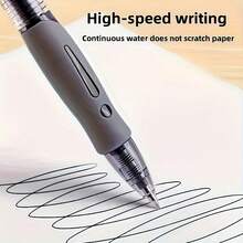 15pcs/Set 0.5mm Retractable Ballpoint Pen Set, Black/Red/Blue Ink Rollerball Pens, Writing Supplies, Office Stationery, Gift - 15 Multi-color Shades - View 5